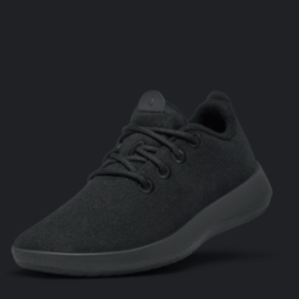All Bird Wool Runner Mizzle (True Black)